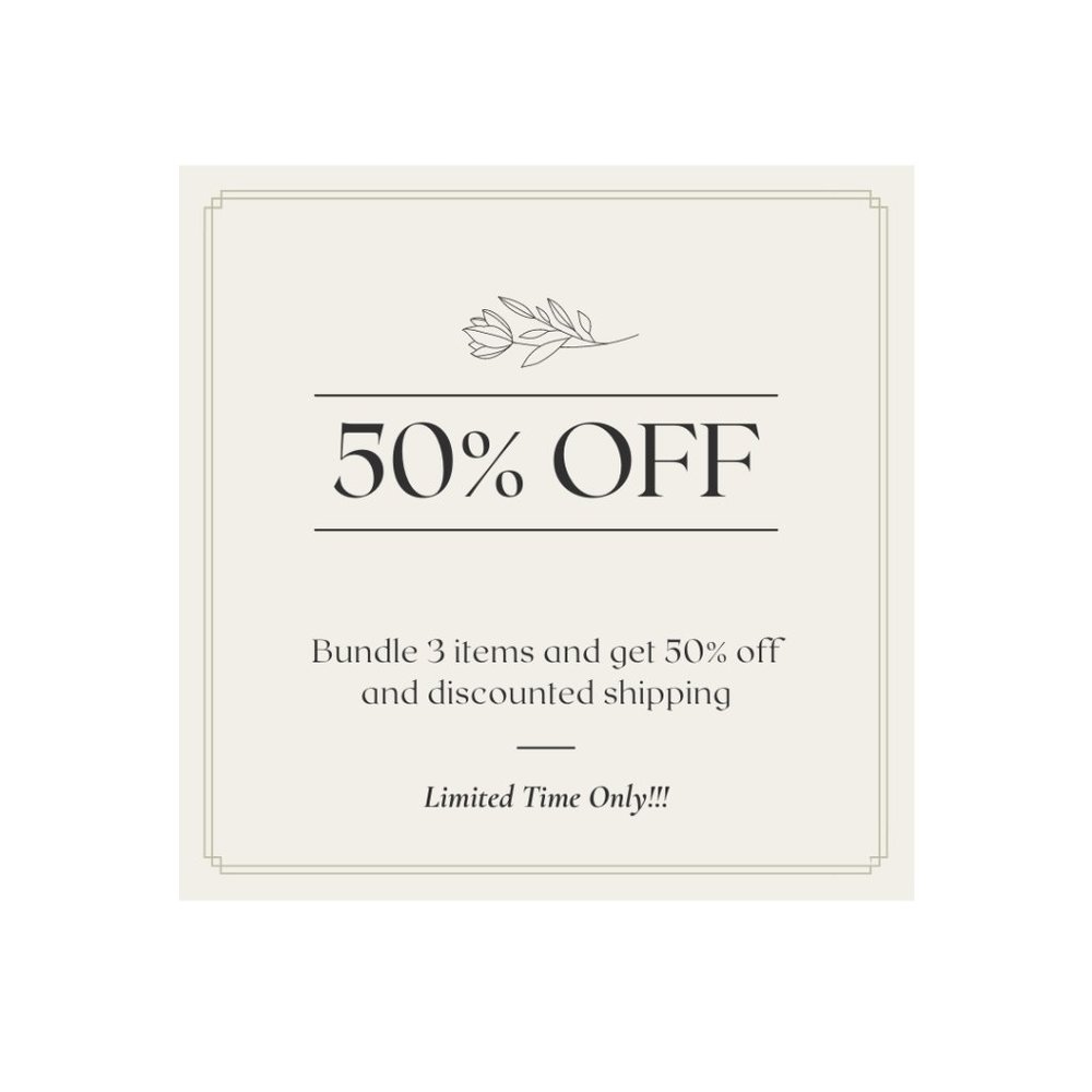 President's Day Weekend Sale - 50%